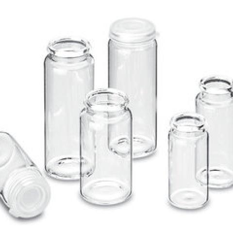 Rotilabo®-snap-cap vials ND18, 10 ml, Ø 22 x H 50 mm, clear glass, 100 unit(s)