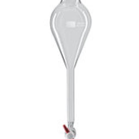 Separat. funnels acc. to Gilson, DURAN®, PFTE-plug 14.5, joint 29/32, 500 ml