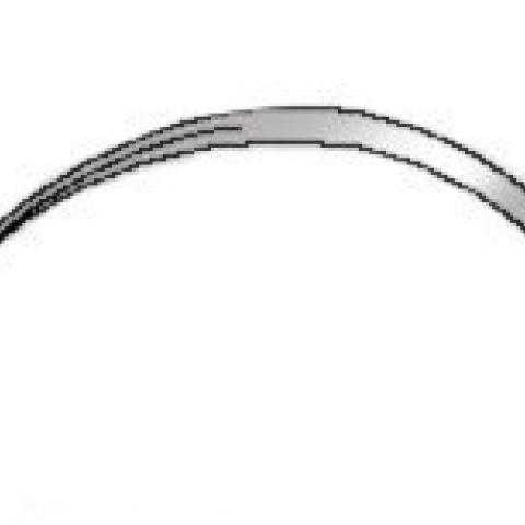 Surgical needles, stainless steel 18/8, rectangular, fig. 14, 3/8 circular