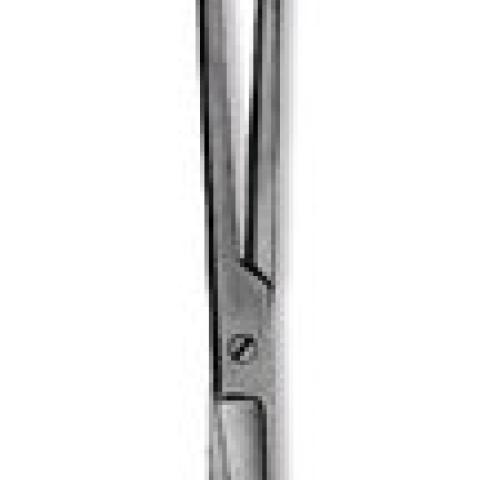 Special shears, KNOWLES, straight, stainless steel, length 140 mm, 1 unit(s)