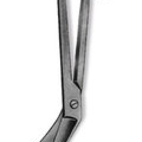 Special shears, LISTER, angled, stainless steel, length 110 mm, 1 unit(s)