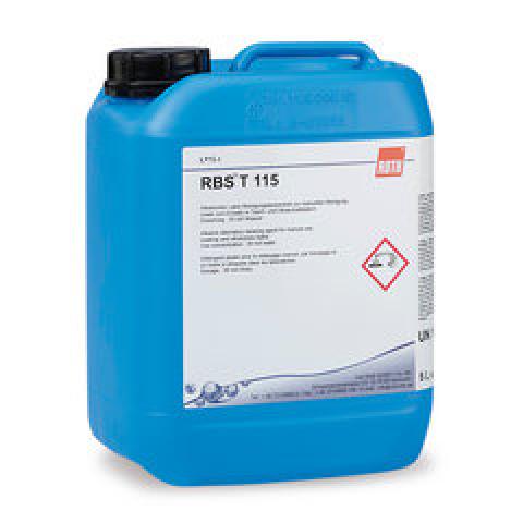 RBS® T 115 -cleaning concentrate, iquid, pH 2% cleaning solution, 11,7, 5 l