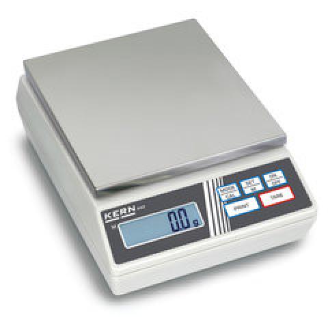 Electronic laboratory balance 440-series, weighing range 4000 g, readability 1 g