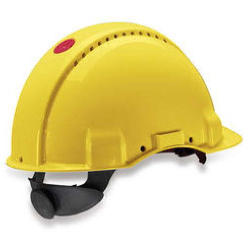 Hard hat with Uvicator(TM)-sensor, yellow, 1 unit(s)