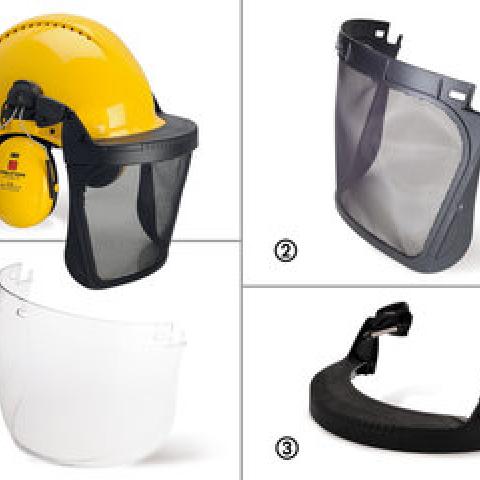 Protective visors, PC, clear, anti-fog, suitable for G500 and 3M hard hats