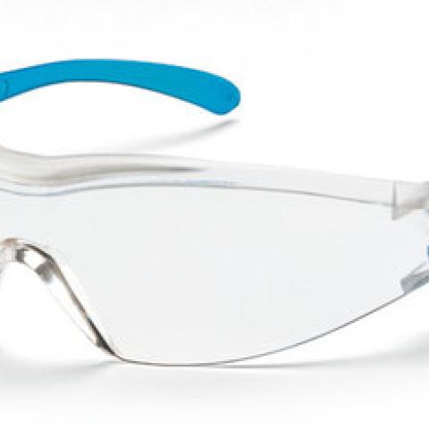 x-one UV safety glasses, UVEX, EN 166, EN 170, azure blue, clear, 1 unit(s)