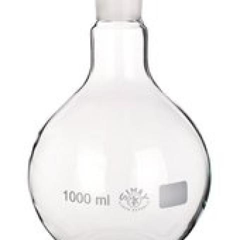 Rotilabo®flat bottom flask, w. stand. ground joint, 1000 ml, NS29/32, 1 unit(s)