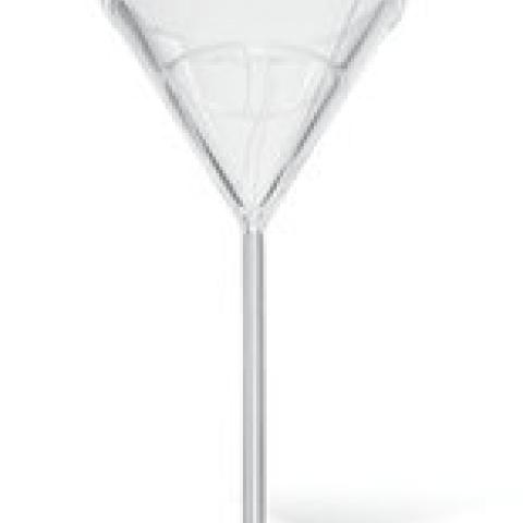Rotilabo®-analytical funnel, L 150 mm, borosilicate glass, inner rim 100 mm