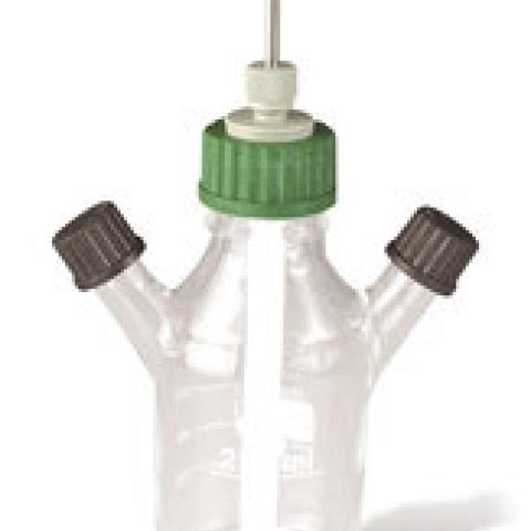 Triple neck culture bottle, 125 ml, thread, side necks GL 18, 1 unit(s)
