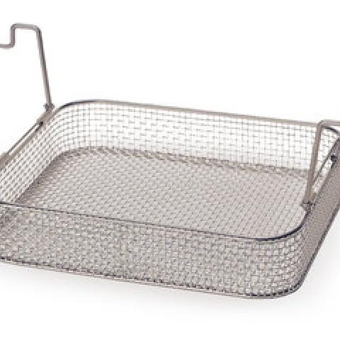 Insert. basket f. ultrason. bath SONOREX, stainless steel, RK/DT 103 H