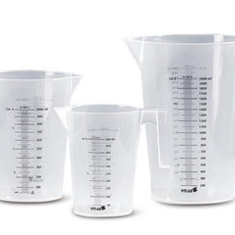 Measuring beaker, PP, stackable, 250 ml, 1 unit(s)