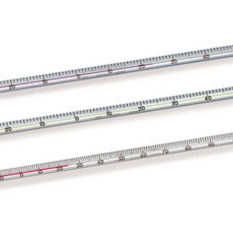 General-purpose stirring thermometer, special filling red, range -10 to +110°C