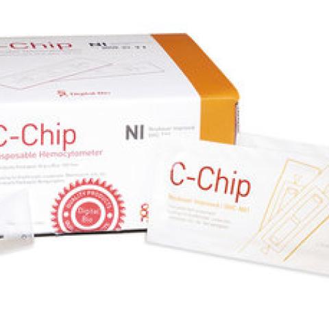 C-Chip Neubauer improved, cell config. made of plastic, disposable, 50 unit(s)