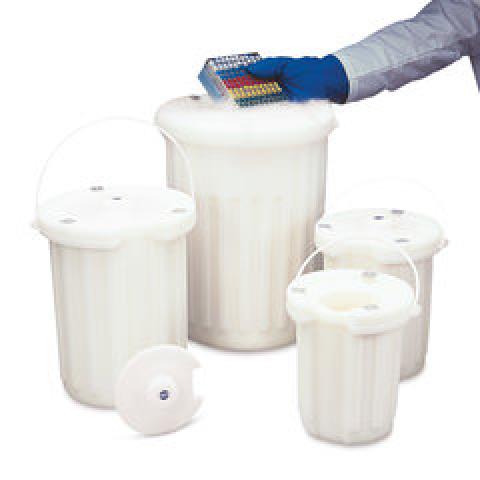 Dewar container 2 litre, made of HDPE, incl. lid, 1 unit(s)