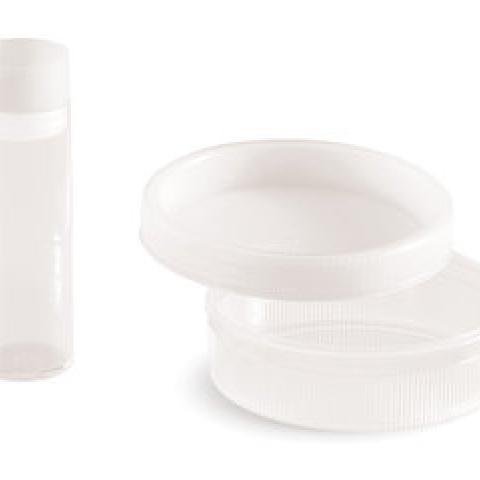 Sputum containers with screw cap, 24 ml, Ø 70 mm, H 23 mm, non-sterile