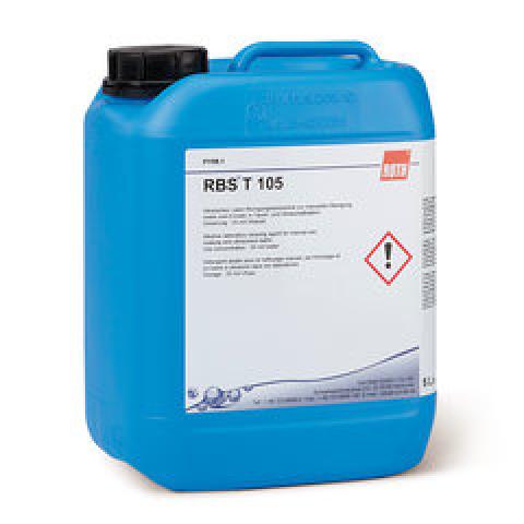 RBS® T 105 laboratory cleaning agent, liquid, pH basic, 5 l, plastic