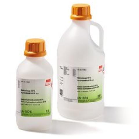 Sodium hydroxide solution, ROTIPURAN® min. 32 %, p.a., 5 l, plastic