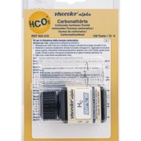 VISOCOLOR® alpha test kit, carbonate hardness, 1 unit(s)