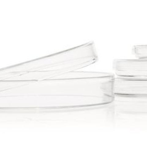 STERIPLAN® petri dishes, soda-lime glass, two pieces, Ø 60 mm, H 15 mm