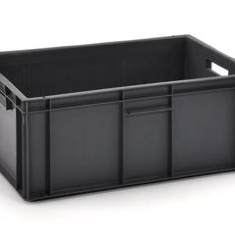 Stackable container 45 l, plastic, L 600 x W 400 x H 220 mm, 1 unit(s)