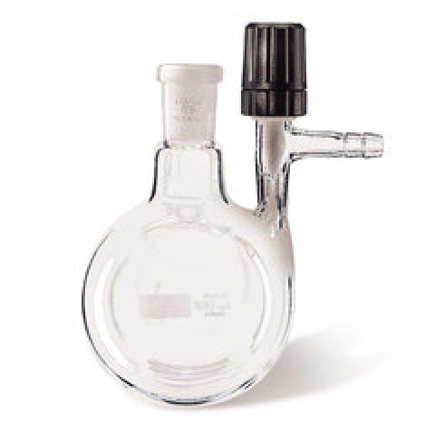 Nitrogen round bottom flask w. stopcock, DURAN®, 50 ml, NS 29/32, 1 unit(s)