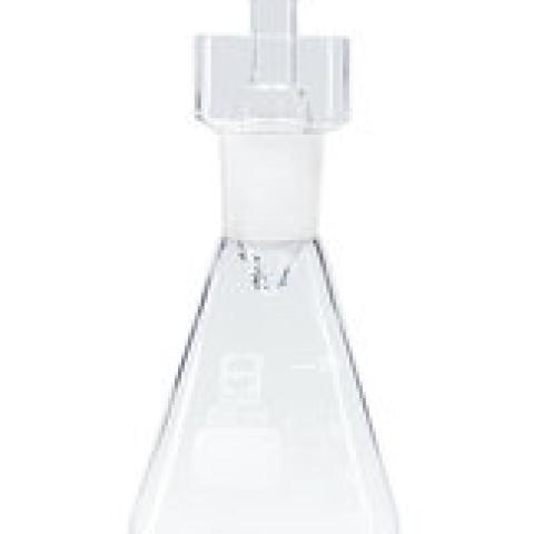 Iodine determin. flask w. neck, 100 ml, DURAN, with taper stopper NS 29/32