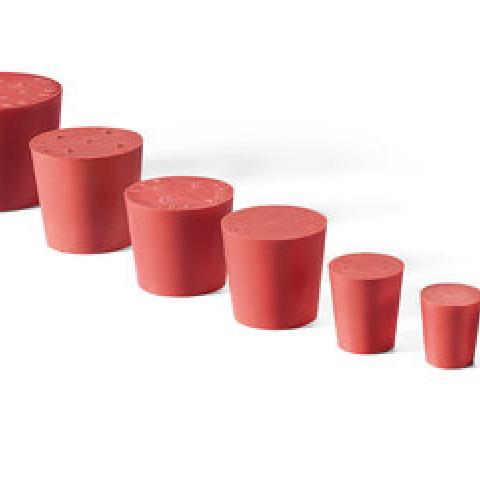 Rotilabo®-stoppers made of nat. rubber, Ø bottom 56 mm, Ø top 65 mm, H 45 mm