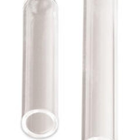 Durham-tubes, calcium soda glass, round bottom 0.75 ml, Ø 6 x H 50 mm