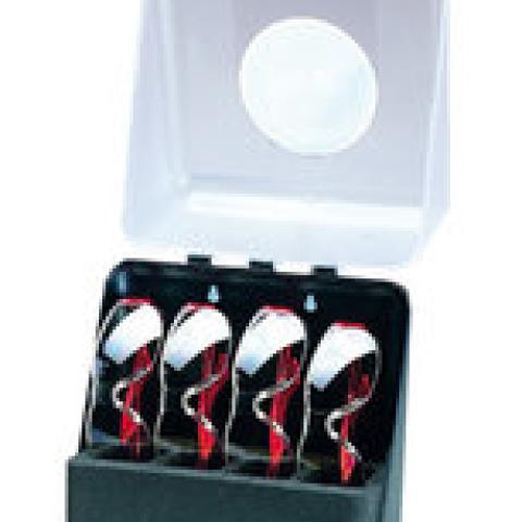 SEKUROKA®-safety box for 4 glasses, transparent, W 236 x D 125 x H 225 mm