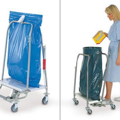 Waste collectors clappy, stainless steel, 6.5 kg, 40 l, 1 unit(s)