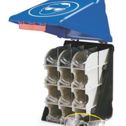 SEKUROKA®-safety box for 12 glasses, blue, W 236 x D 200 x H 315 mm, 1 unit(s)