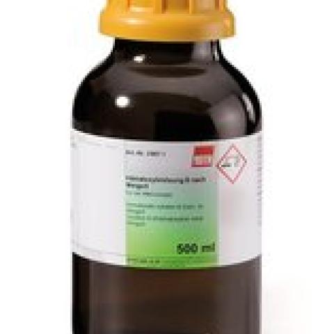 Hematoxylin solution B acc. to WEIGERT, for microscopy, 500 ml, glass