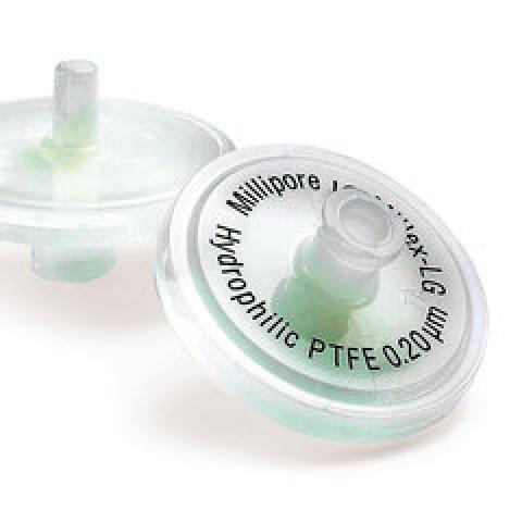 Millex® PTFE filter units IC, type LG, Pore size 0.20 µm, membrane Ø 25 mm