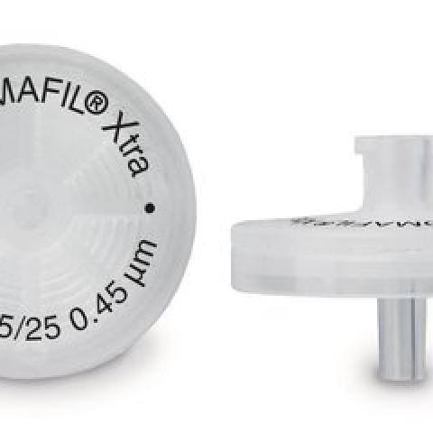 CHROMAFIL® MV Xtra syr. adaptor filters, pore size 0.45 µm, Ø 25 mm, 100 p.