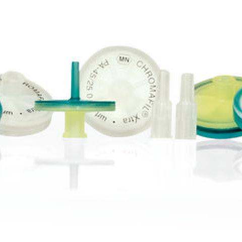 CHROMAFIL® PA syringe adaptor filters, pore size 0.45 µm, Ø 25 mm, 400 p.