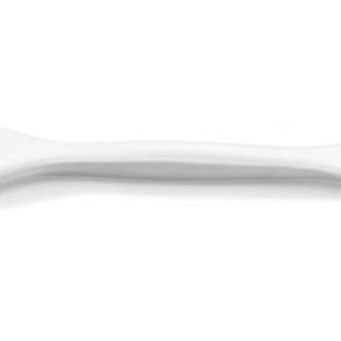 Rotilabo®-double spatula, made of glazed porcelain, L 104 mm, 5 unit(s)