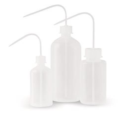 Wash bottles, LDPE, GL 18, 100 ml, H 95 mm, 1 unit(s)