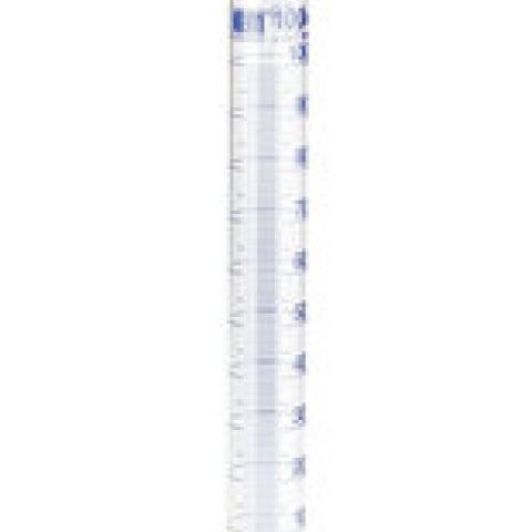Cl. A measuring cylinders, blue markings, DURAN®, tall, subdivision 0.5 ml