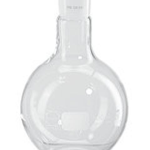 Flat-bottom flask w. ground glass joints, 29/32, DURAN®, 100 ml, 1 unit(s)