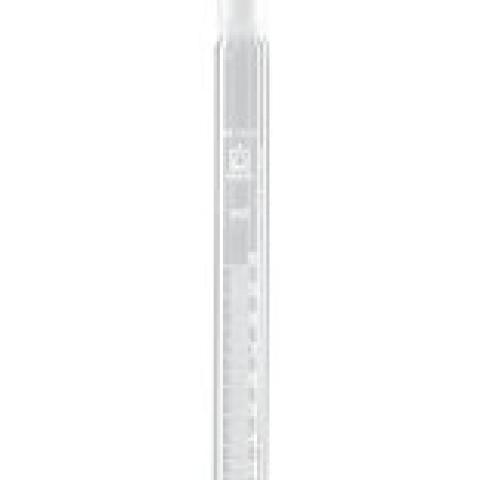 Test tube w. stand. ground joint, DURAN®, with NS socket and PP stopper, 30 ml