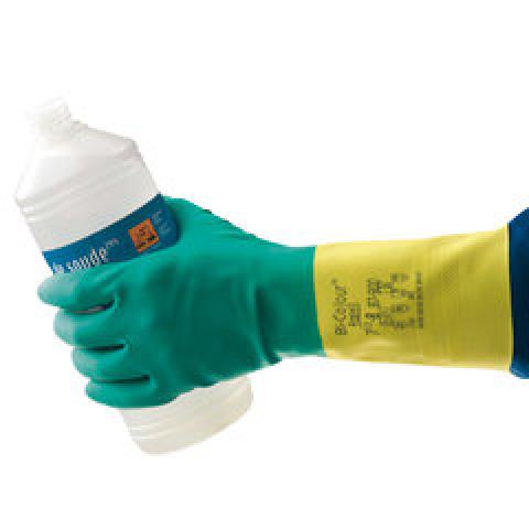 Combination gloves AlphaTec 87-900, ex. Bi-Colour(TM), Size 10, 12 pair