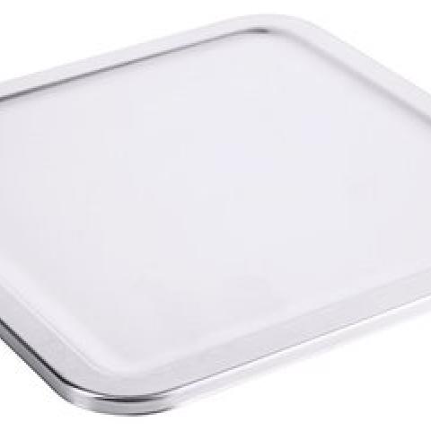 Lid for Rotilabo®-deep-freeze boxes, stainless steel 18/10, for YH11.1