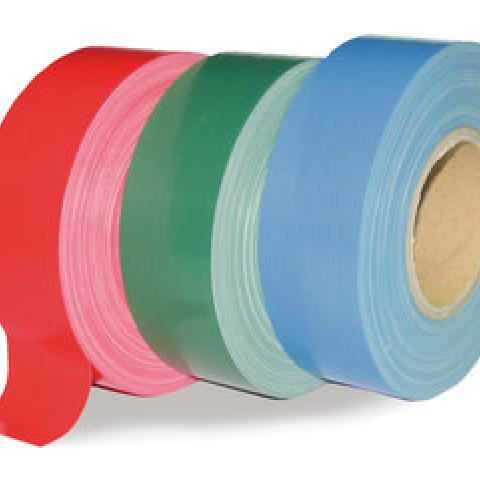 Sekuroka®-standard-textile adhesive tape, red, 50 m roll, 1 roll(s)