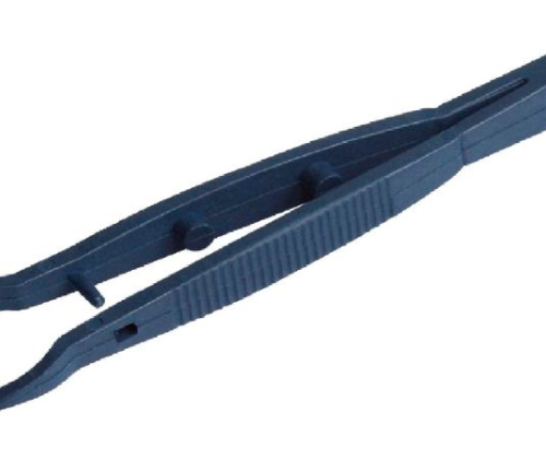 Tweezers (plastic) length 105 mm, for weights 1 mg - 200 g